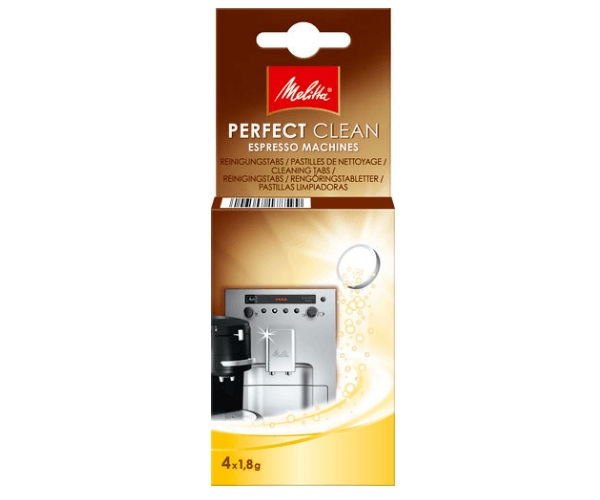 Таблетки для очистки кофемашины от масел и жиров Melitta PERFECT CLEAN 4 шт
Таблетки для очистки кофемашины от масел и жиров Melitta PERFECT CLEAN 4 шт
