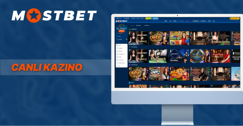Canlı Casino Mostbet: Canlı Diler Oyunları