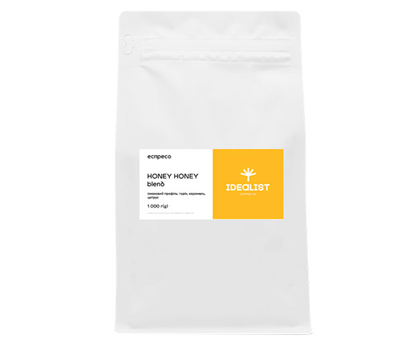 Кава IDEALIST COFFEE & CO. Honey Honey в зернах 1 кг