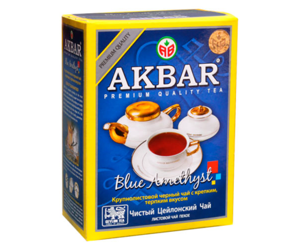Чорний чай Akbar Blue Amethyst 100 г
