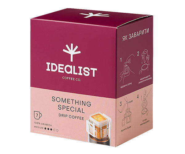 Дріп-кава Idealist Coffee Co Щось особливе 7 шт
