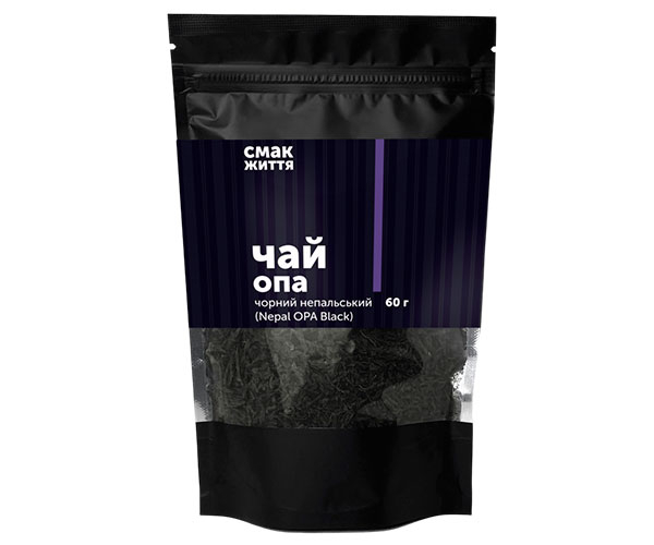 Чорний чай Смак Життя Nepal OPA Black 60 г