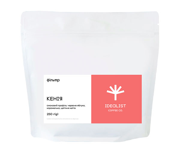 Кава Idealist Кения filter в зернах 250 г