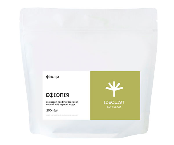 Кава Idealist Coffee Co Ефіопія filter у зернах 250 г