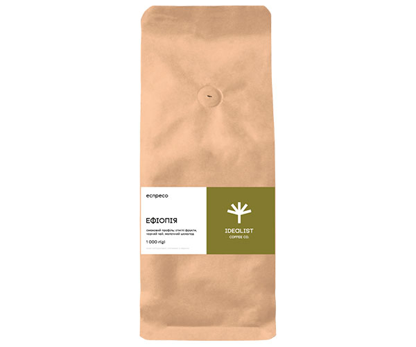 Кава Idealist Coffee Co Ефіопія espresso у зернах 1 кг