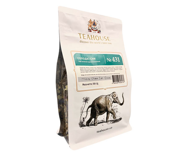 Зеленый чай Teahouse №431 Сладкие сны 100 г