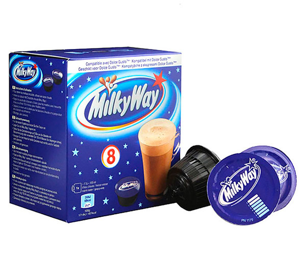 Гарячий шоколад в капсулах Nescafe Dolce Gusto Milky Way – 8 шт