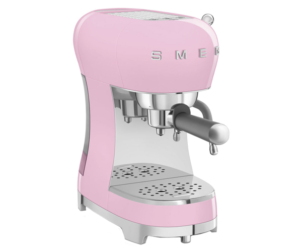 Кофеварка SMEG ECF02PKEU розовая