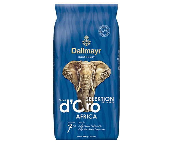 Кофе Dallmayr Crema d’Oro Selektion Africa в зернах 1 кг
