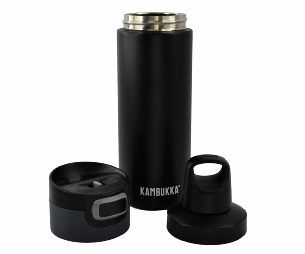 Набор Kambukka из термокружки Etna 500 мл + крышки Reno Insulated чорный