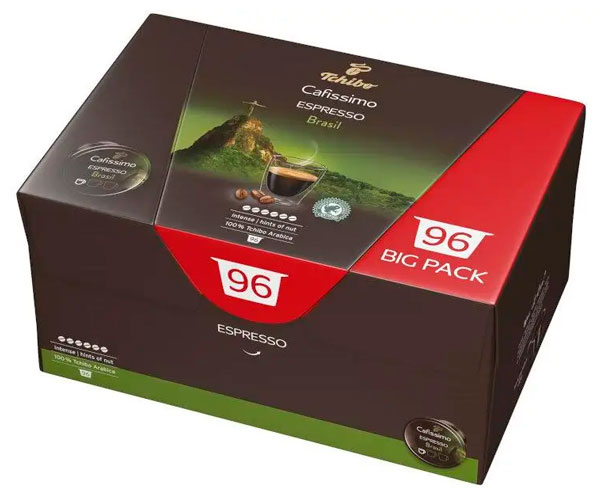 Кава в капсулах Tchibo Cafissimo Espresso Brasil 96 шт