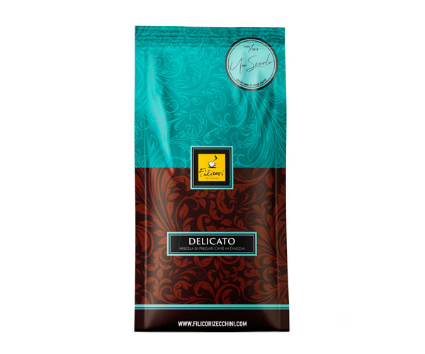 Кава Filicori Zecchini Delicato в зернах 340 г