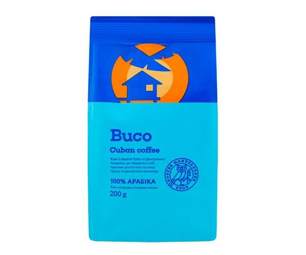 Кава Buco Рецепт Куби мелена 200 г