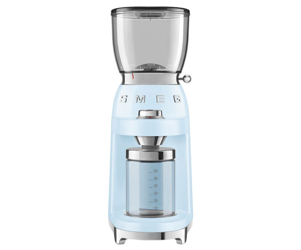 Кавомолка електрична SMEG CGF11PBEU блакитна
