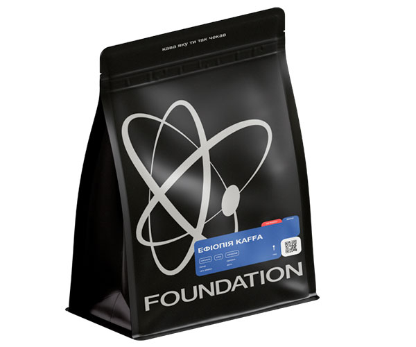Кава Foundation Ethiopia Kaffa espresso в зернах 1 кг