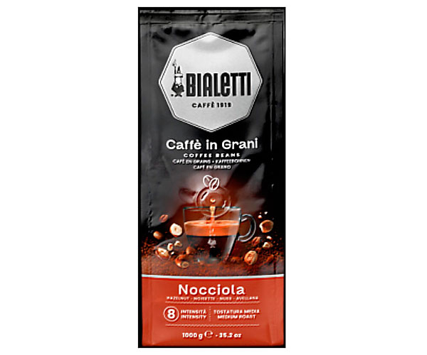 Кава Bialetti Grani Nocciola в зернах 1 кг