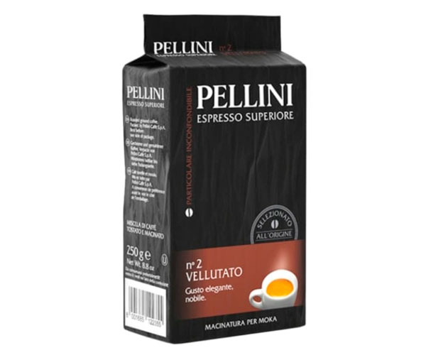 Кава Pellini Superiore Vallutato №2 мелена 250 г