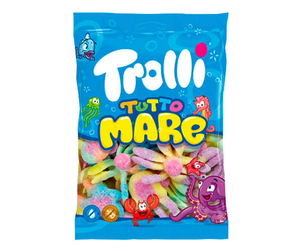 Цукерки желейні Trolli Tutto Mare 150 г