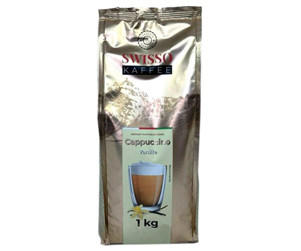 Розчинний капучино Swisso Kaffee Vanille 1 кг