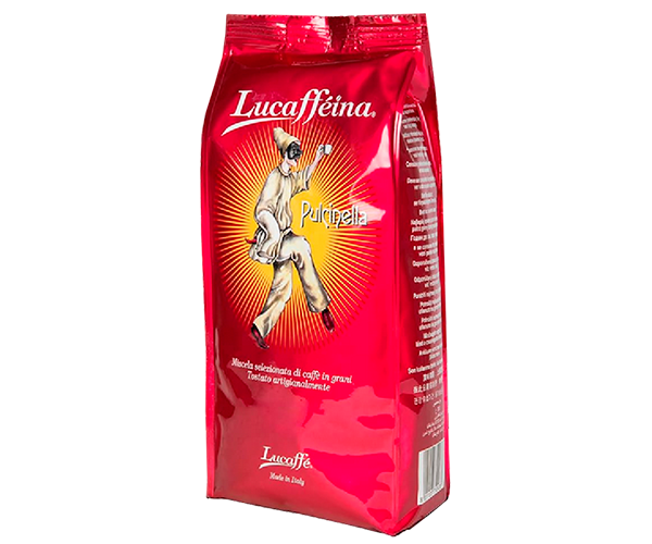 Кава Lucaffe Pulcinella в зернах 1 кг