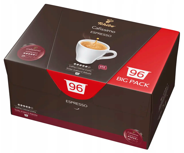Кава в капсулах Tchibo Cafissimo Espresso Intense Aroma 96 шт