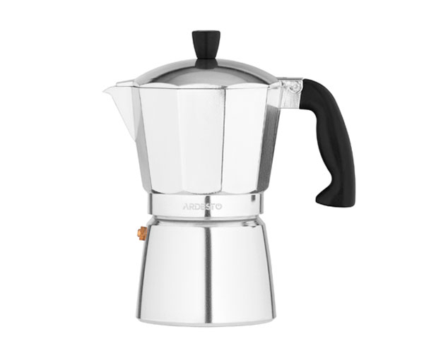 Гейзерна кавоварка Ardesto Gemini Cremona на 6 чашок 240 мл