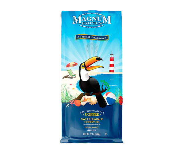 Кава Magnum Exotics Sweet Summer Cherry Pie в зернах 340 г