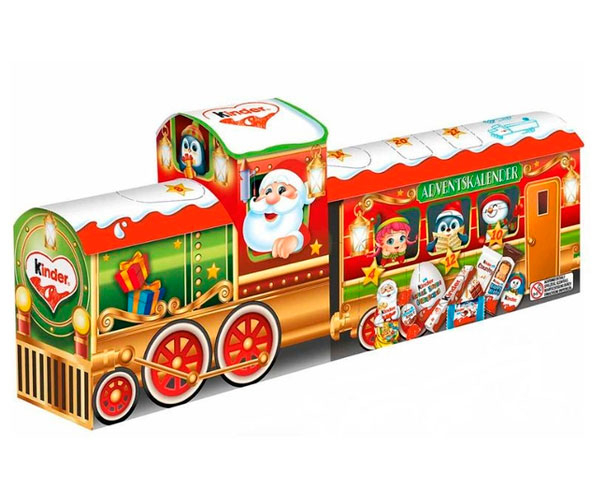 Адвент-календар Kinder Потяг 3D-Zug MIX 226 г