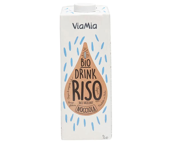 Напій рисовий Via Mia з фундуком органічний 1 л