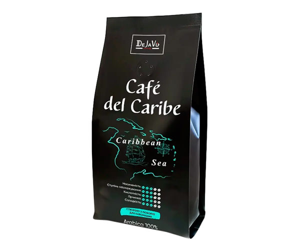 Кава DeJaVu Cafe del Caribe в зернах 250 г