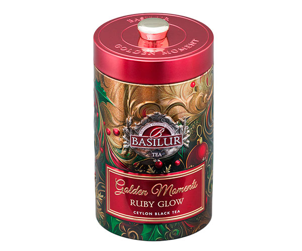 Черный чай Basilur Golden moments Рубиновое свечение 100 г