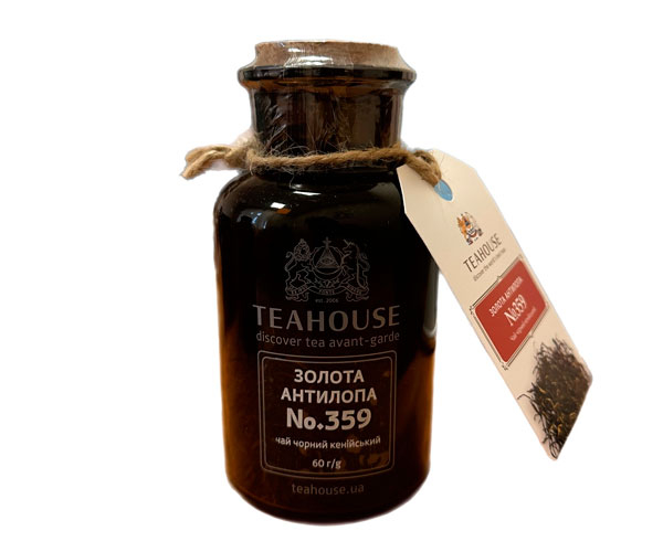Чорний чай Teahouse №359 Золота Антилопа с/б 60 г