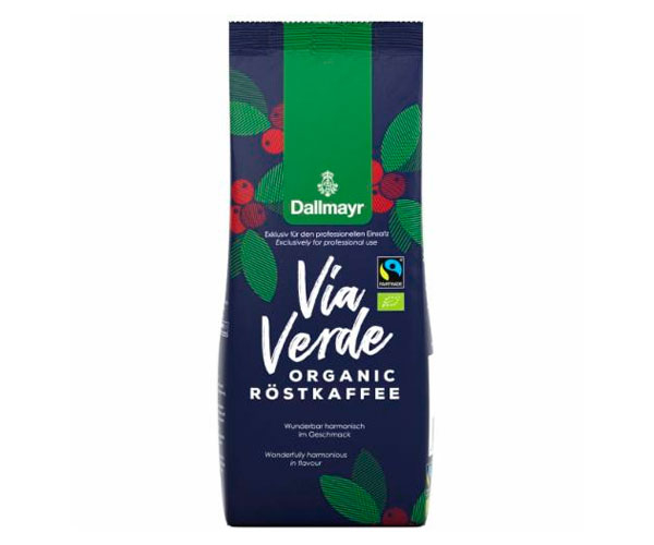 Кава Dallmayr Via Verde Organic Rostkaffee мелена 500 г