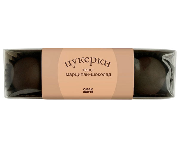 Цукерки Смак Життя марципан-шоколад 3 шт