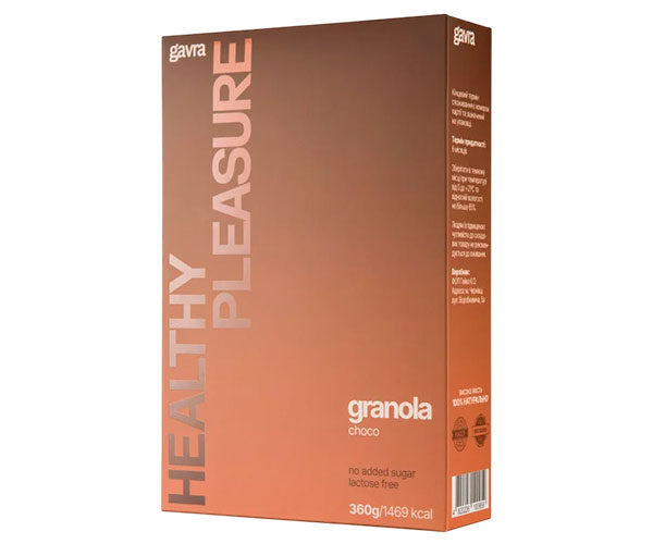 Гранола Gavra шоколадна 360 г