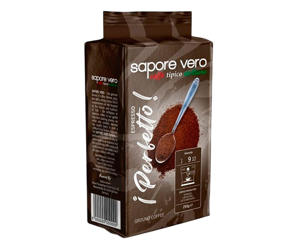 Кофе Sapore Vero Perfetto Espresso молотый 250 г