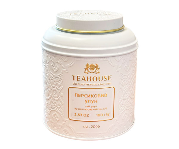 Чай улун Teahouse №205 Персиковый ж/б 100 г