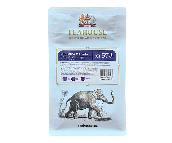 Черный чай Teahouse №573 Сладкая масала 250 г