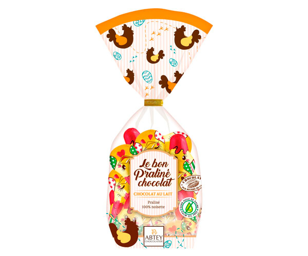Шоколадні цукерки ABTEY Великодні курчата 250 г