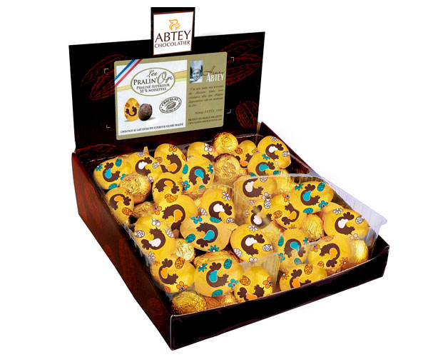 Шоколадні цукерки ABTEY Великодні яйця 936 г