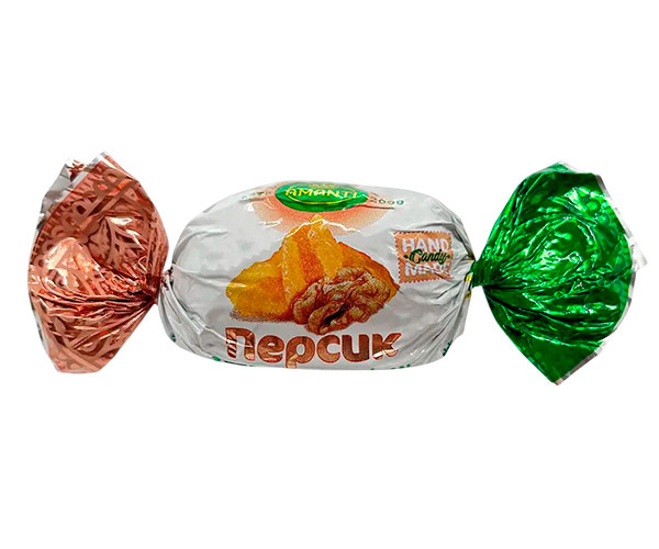 Цукерки Amanti Персик з волоським горіхом 1 кг