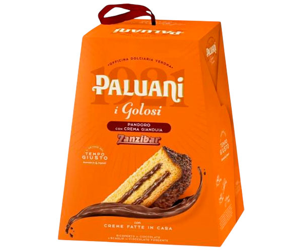 Десерт панетоне Paluani Crema al Gianduia Zanzibar 750 г