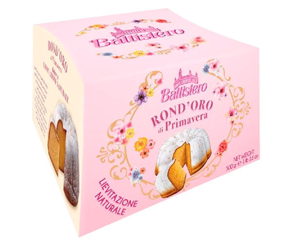 Десерт панетоне Battisterо Rond’Oro di Primavera 500 г