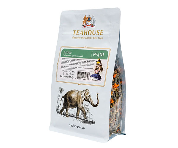 Зелений чай Teahouse №401 Аліса 100 г
