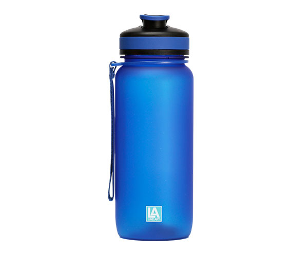 Пляшка для води Line Art Flores тританова синя 650 мл