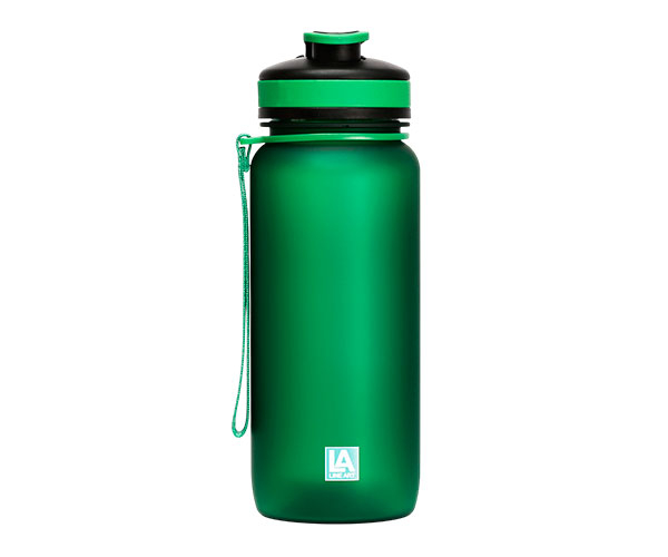 Пляшка для води Line Art Flores тританова зелена 650 мл