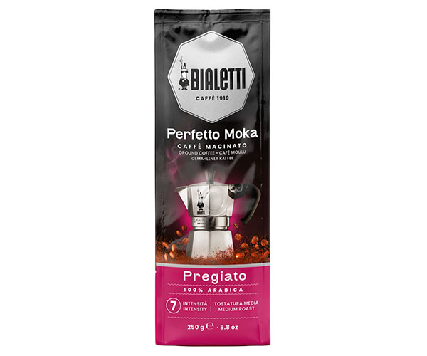Кава Bialetti Perfetto Moka Pregiato мелена 250 г