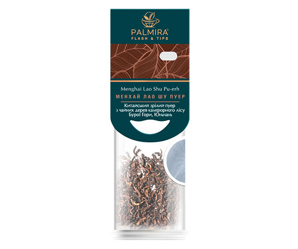 Шу Пуер Palmira Менхай Лао у пакетиках 10х2,4 г
