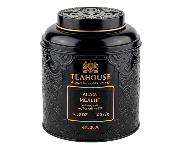 Чорний чай Teahouse №321 Асам Меленг з/б 100 г