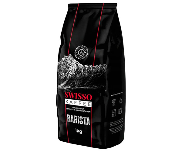 Кава Swisso Kaffee Barista в зернах 1 кг